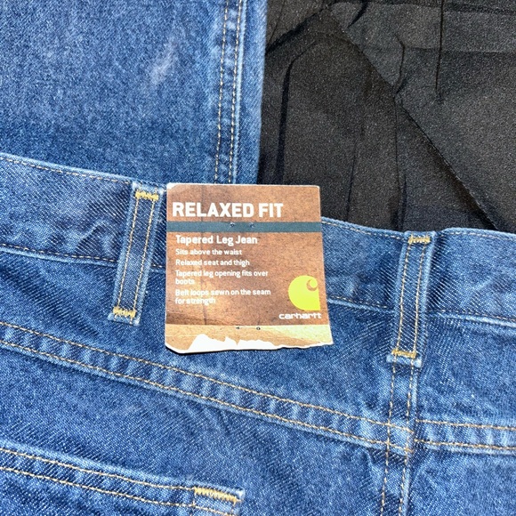 Carhartt Men's Relaxed Fit Jeans - Classic Blue - Picture 6 of 10